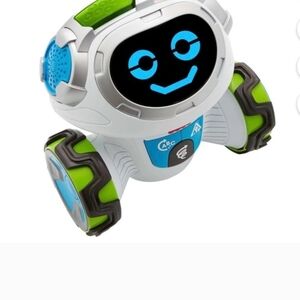 Interactive Learning Robot - White, Blue, Green